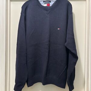 Tommy Hilfiger Dark Blue Crewneck Sweater
